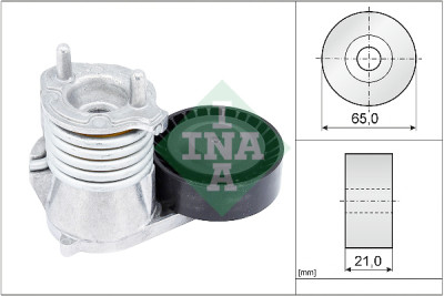 Tensor de correia, correia trapezoidal estriada INA 534 0273 10