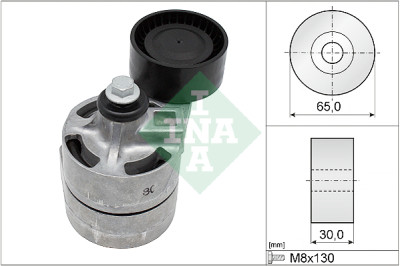 Tensor de correia, correia trapezoidal estriada INA 534 0434 10