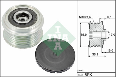Roda livre do alternador
