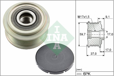 Roda livre do alternador