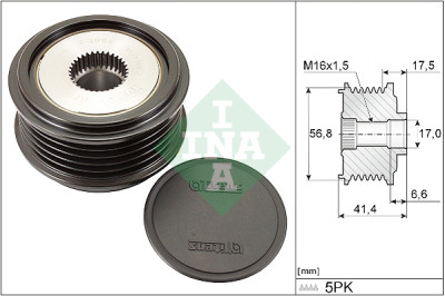 Roda livre do alternador