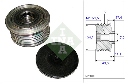 Roda livre do alternador