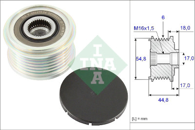 Roda livre do alternador