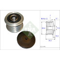 Roda livre do alternador
