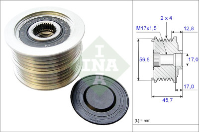 Roda livre do alternador
