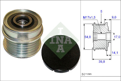 Roda livre do alternador
