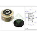 Roda livre do alternador