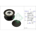 Roda livre do alternador