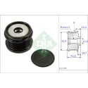 Roda livre do alternador