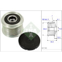 Roda livre do alternador