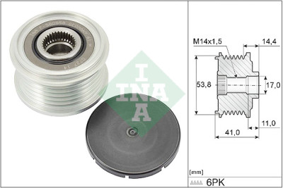 Roda livre do alternador