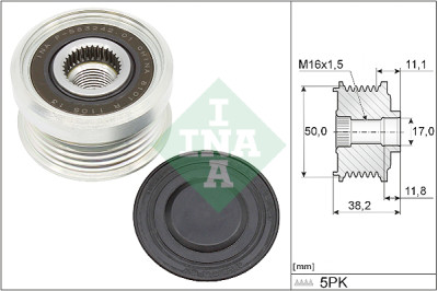Roda livre do alternador