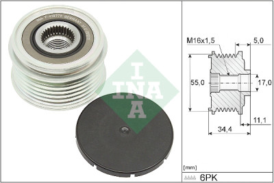 Roda livre do alternador