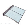 Filtro, ar da cabine BLUEPRINT ADS72504BLU