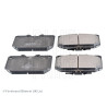 Conjunto de 4 pastilhas de freio BLUEPRINT ADS74225