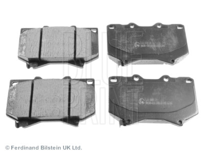 Conjunto de 4 pastilhas de freio BLUEPRINT ADT342117BLU