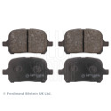 Conjunto de 4 pastilhas de freio BLUEPRINT ADT342118BLU
