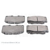 Conjunto de 4 pastilhas de freio BLUEPRINT ADT342160BLU