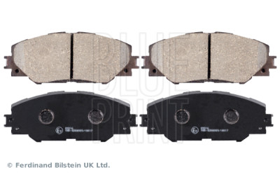 Conjunto de 4 pastilhas de freio BLUEPRINT ADT342162