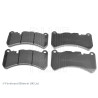 Conjunto de 4 pastilhas de freio BLUEPRINT ADT342187