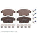 Conjunto de 4 pastilhas de freio BLUEPRINT ADW194208BLU