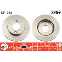 Conjunto de discos de freio TRW DF1018