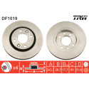 Conjunto de discos de freio TRW DF1019