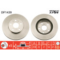 Conjunto de discos de freio TRW DF1439