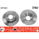 Conjunto de discos de freio TRW DF1521