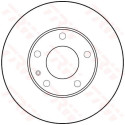 Conjunto de discos de freio TRW DF1556