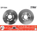 Conjunto de discos de freio TRW DF1584