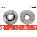Conjunto de discos de freio TRW DF1622