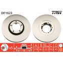 Conjunto de discos de freio TRW DF1623
