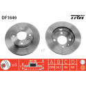 Conjunto de discos de freio TRW DF1649