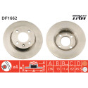 Conjunto de discos de freio TRW DF1662