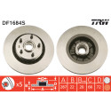Conjunto de discos de freio TRW DF1684S