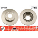 Conjunto de discos de freio TRW DF1689