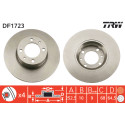 Conjunto de discos de freio TRW DF1723