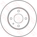 Conjunto de discos de freio TRW DF1751