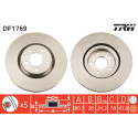 Conjunto de discos de freio TRW DF1769