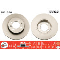 Conjunto de discos de freio TRW DF1828