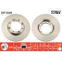 Conjunto de discos de freio TRW DF1952