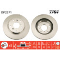 Conjunto de discos de freio TRW DF2571