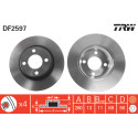 Conjunto de discos de freio TRW DF2597
