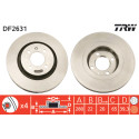 Conjunto de discos de freio TRW DF2631