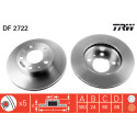 Conjunto de discos de freio TRW DF2722
