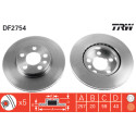 Conjunto de discos de freio TRW DF2754