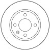 Conjunto de discos de freio TRW DF2775