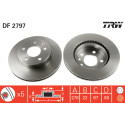Conjunto de discos de freio TRW DF2797