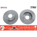 Conjunto de discos de freio TRW DF3112